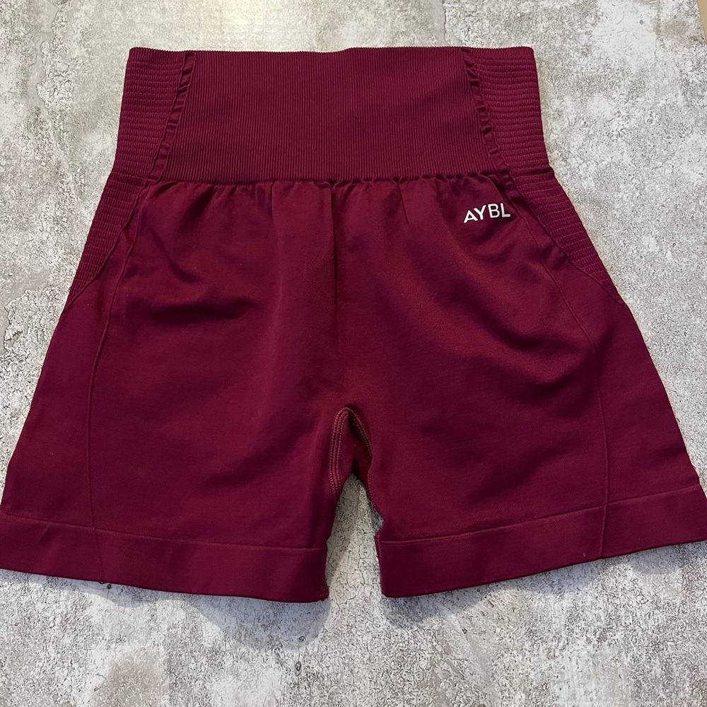 AYBL Balance V2 Seamless Shorts - Purple Wine